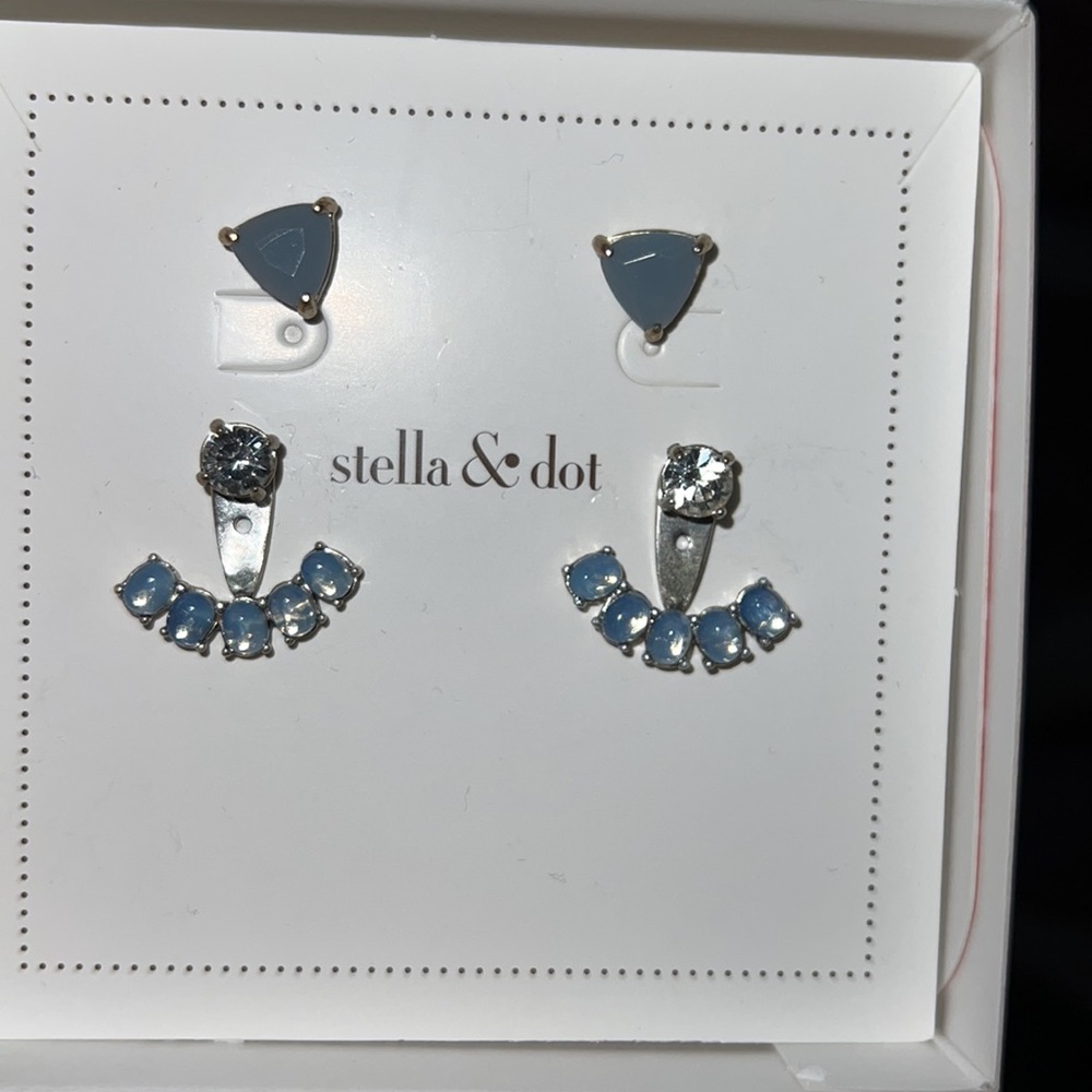 Versatile ear jacket -4 different ways to wear.